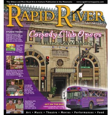 STUDIO TOURS - Rapid River Magazine