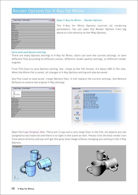 V-Ray for Rhino Manual - Rum