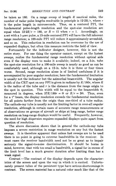 Radar System Engineering