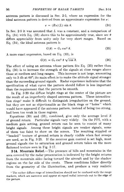 Radar System Engineering