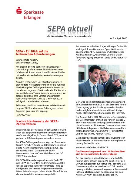 SEPA - Sparkasse Erlangen