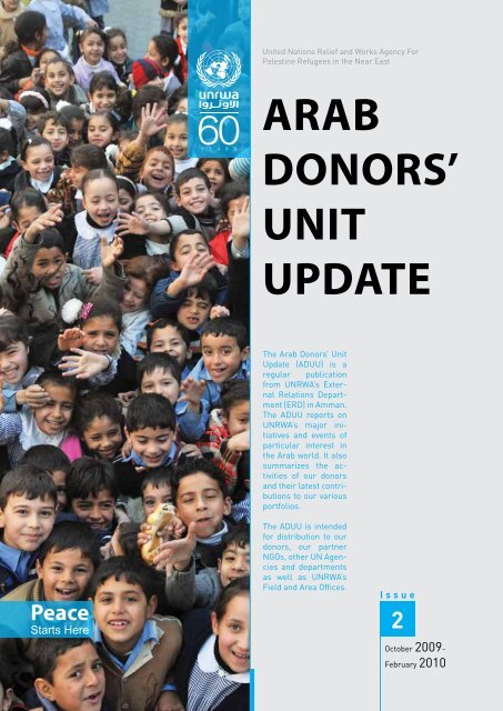 Arab Donors Unit Update 2 - Unrwa