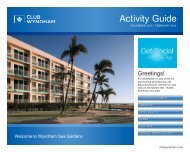 Activity Guide - Wyndham Vacation Resorts