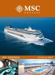 msc sinFonia - PTTours