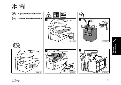 GEBRAUCHSANWEISUNG OPERATING INSTRUCTIONS