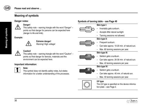 GEBRAUCHSANWEISUNG OPERATING INSTRUCTIONS