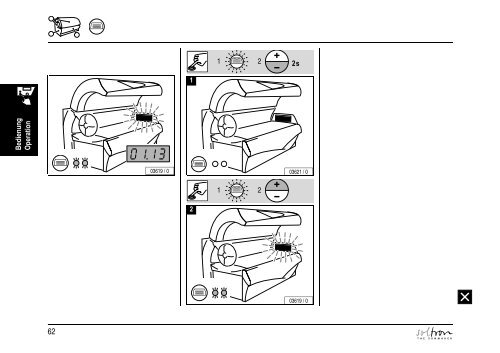 GEBRAUCHSANWEISUNG OPERATING INSTRUCTIONS