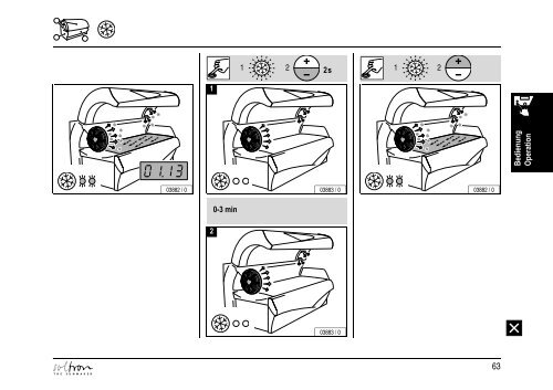 GEBRAUCHSANWEISUNG OPERATING INSTRUCTIONS