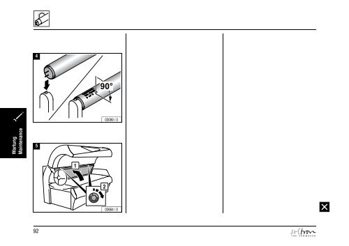 GEBRAUCHSANWEISUNG OPERATING INSTRUCTIONS