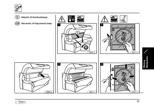 GEBRAUCHSANWEISUNG OPERATING INSTRUCTIONS