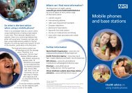 Mobile phones and base stations - Gov.UK
