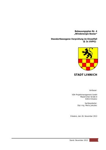 zum Dokument - Stadt Linnich