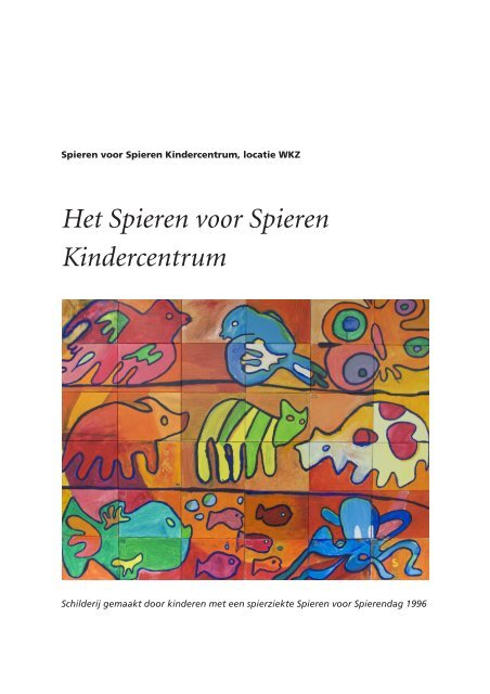 Brochure Spieren voor Spieren kindercentrum