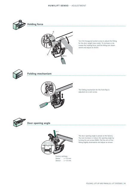 More choice for wall units: Folding, lift-up and ... - KessebÃƒÂ¶hmer