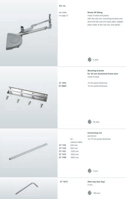 More choice for wall units: Folding, lift-up and ... - KessebÃƒÂ¶hmer