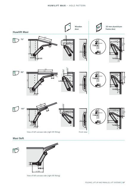 More choice for wall units: Folding, lift-up and ... - KessebÃƒÂ¶hmer