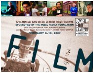 Film Festival 2004 - San Diego Center For Jewish Culture