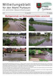 Mitteilungsblatt Juni 2013 - Markt Pyrbaum