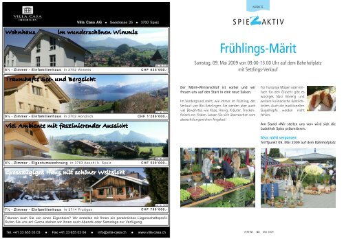 05spiezinfo mai09 - in Spiez