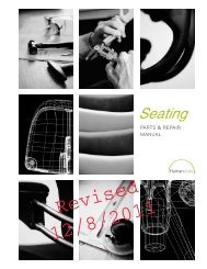 Seating Parts and Repair Manual - Humanscale