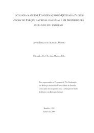 Ecologia, Conservação e Manejo do Queixada ... - Pró-Carnívoros