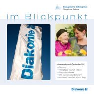 im Blickpunkt - Ev. Stiftung  Clus