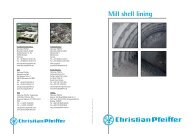 Mill shell lining Safe and simple: Ball mills - Christian Pfeiffer