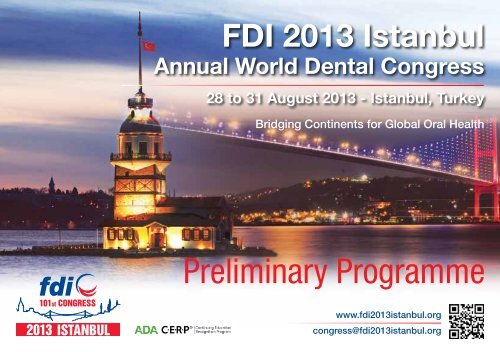 Preliminary Programme - FDI World Dental Federation