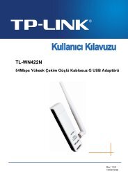 TL-WN422G User Guide_TR - TP-Link