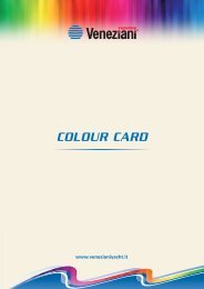 COLOUR CARD - Veneziani Yacht Paints