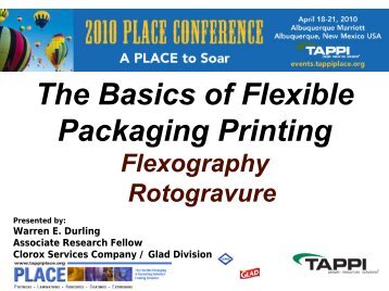 The Basics of Flexible Packaging Printing - tappi