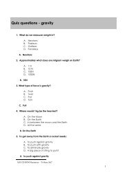 5 1 Gravity Problems Cpo Science