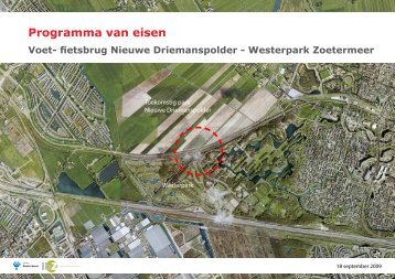Programma van eisen - Gemeente Zoetermeer