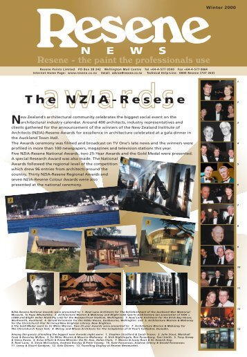 9174 ResNews Winter 2000 - Resene