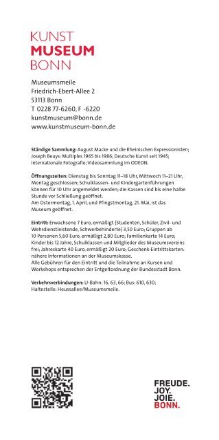 2 | 2013 April bis Juni - Kunstmuseum Bonn