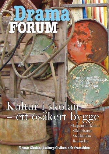 Tidningen Dramaforum nr 2 2009.pdf - SÃ¶derhamns kommun