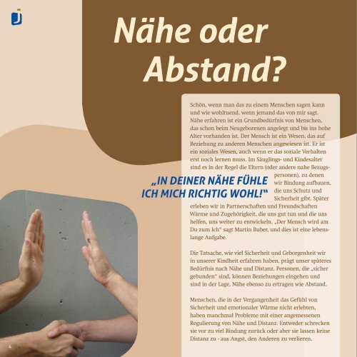 NÃ¤he oder Distanz? - Evangelistenschule Johanneum