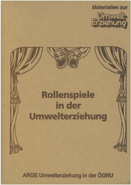 Rollenspiele in der Umwelterziehung - Forum Umweltbildung