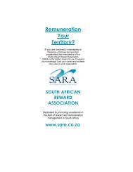 south african reward association
