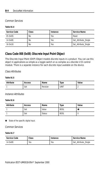 Overview of DeviceNet Stack Light