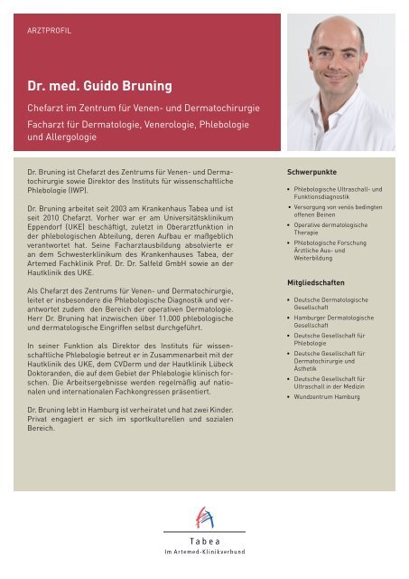 Die Hausärzte Speestraße 4 - Dr. Med. Guido Pascha Dr. med. Guido Bruning - Tabea Hamburg