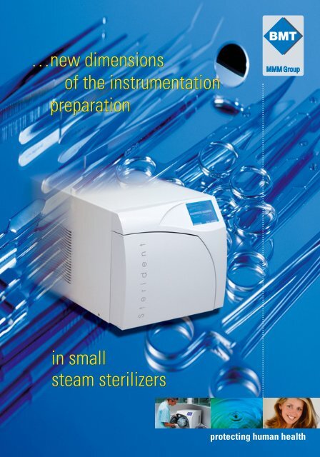 Small steam sterilizers - BMT Medical Technology sro