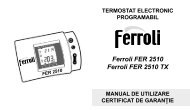 Ferroli FER 2510 Ferroli FER 2510 TX - Comstal