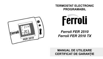Ferroli FER 2510 Ferroli FER 2510 TX - Comstal