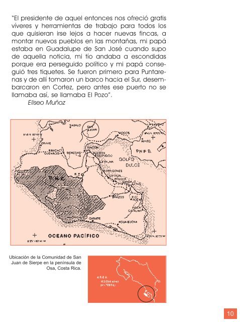 La historia de San Juan de Sierpe y sus habitantes - IUCN