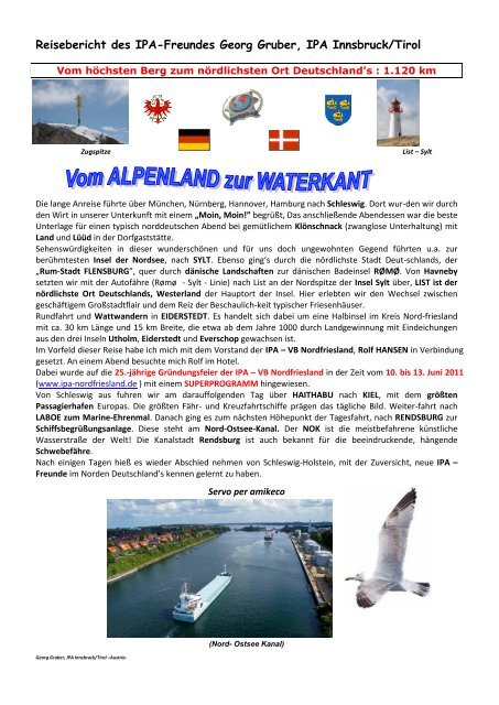 Ausgabe Nr. 180 Juni, Juli, August - Ipa-nordfriesland.de