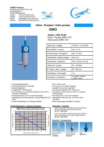 GIRO - COMET-PUMPEN Systemtechnik