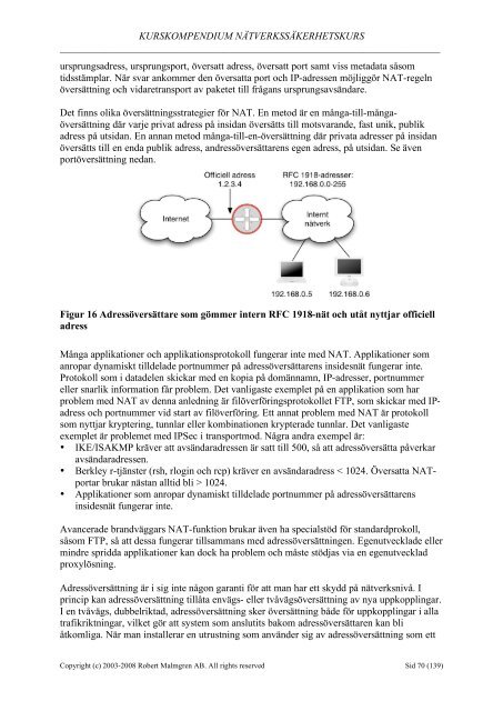 Lectures for 2008 - KTH