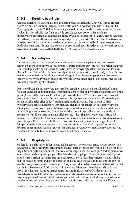 Lectures for 2008 - KTH