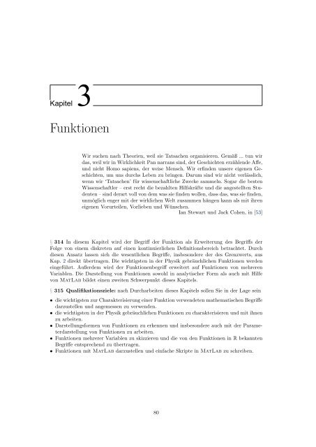 Mathematik fÃ¼r Physiker - Numerische Physik: Modellierung